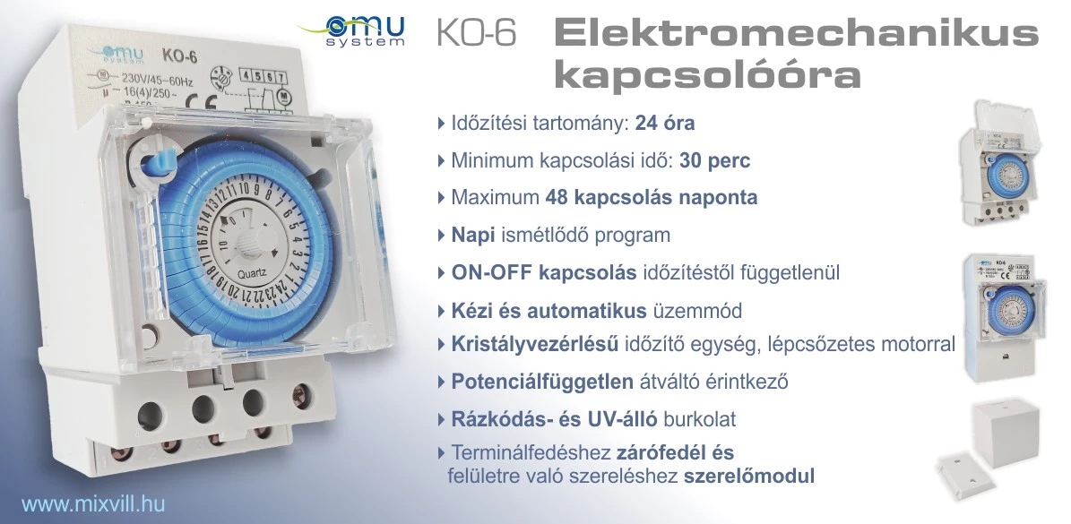 Mixvill villamossági kereskedőház és webáruház