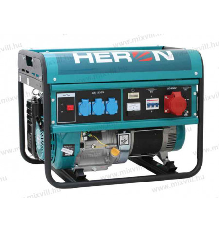 HERON_benzines_aramfejleszto_6kVA_haromfazisu_8896112_EGM-60_AVR-3_kep1