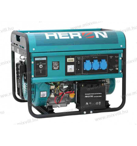Benzinmotoros_aramfejleszto_1_Fazisu_heron_EGM-55AVR_oninditos_heron_aramfejleszto