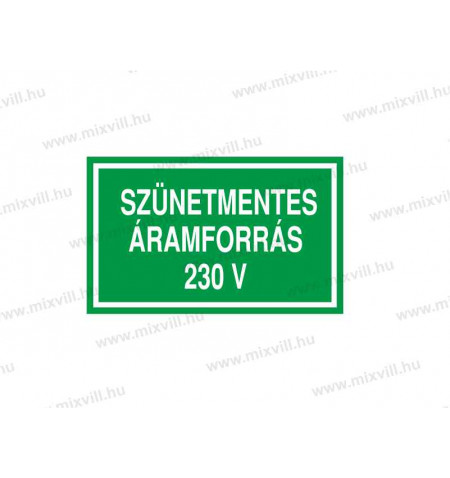 ERV050001_Szunetmentes_aramforras_230V_kep1