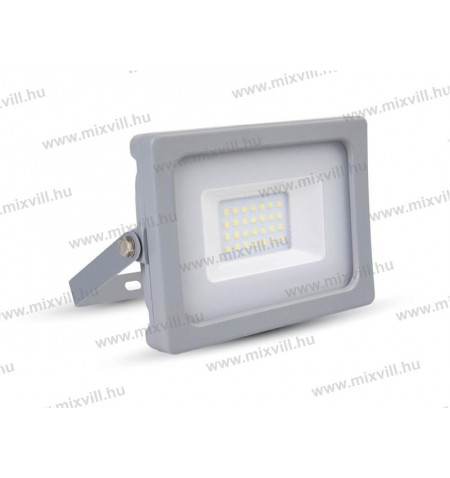 5781_SMD_SLIM_LED_reflektor_10W_4500K_800lm_szurke_V-TAC_termeszetes