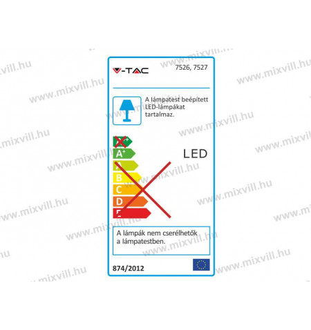 V-Tac_led_VT-7526_7527_kulteri_lampatest_oldalfali_feher_energia