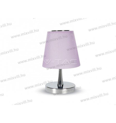 V-TAC_8501_Led_asztali_lampa_300lm_5W_lila_erintodimmer_ejjeli