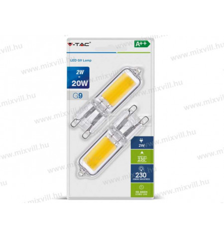 V-TAC_VT-7340_2W_230V_G9_3000K_LED_meleg_feher_230lm_2db-bliszter