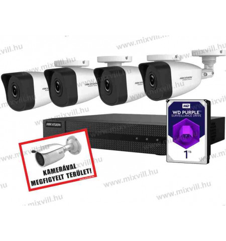 Hikvision-HiWatch-HISET5_Plug_and_play_biztonsági-kameraszett_kamerarendszer