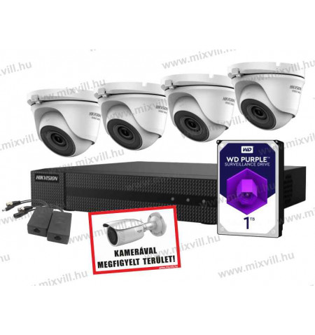 Hikvision-HiWatch-HISET6_fullpack_biztonsági-kameraszett_kamerarendszer