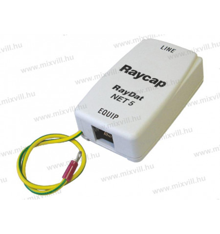 Raycap_Raydat_NET5_Cat5_tulfeszlevezeto_Un-5V-In-300A_Imax-1kA_Up-35V-706022