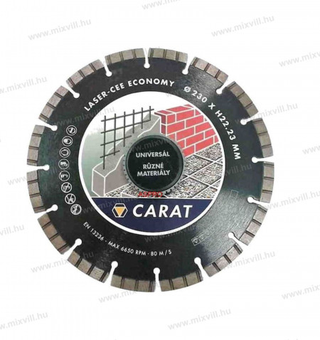 Hikoki_Hit_Carat_CEE125301_gyemant_tarcsa_125x22mm