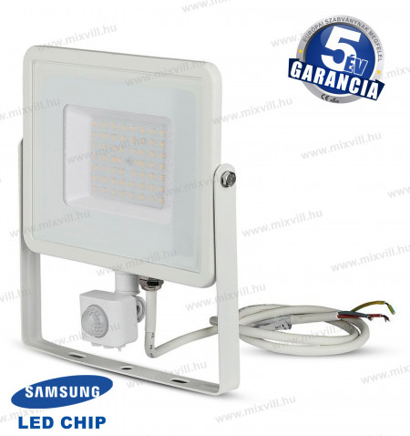 V-TAC-SKU-467-mozgaserzekelos-LED-reflektor-50W-4000K-feher-Samsung-chip