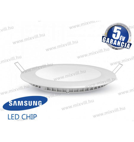 v-tac-sku-713-12W-kerek-led-panel-almennyezetbe-gipszkartonba