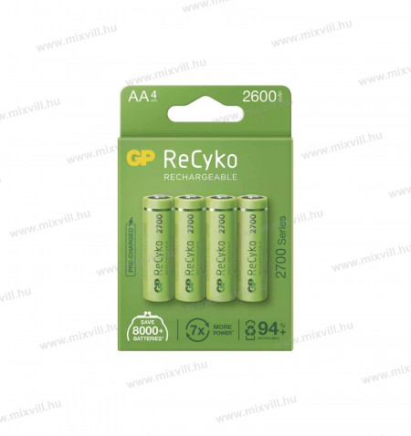 ceruza-elem-akkumulator-GP-RECYKO-AA-HR6-2700mAh-B21274