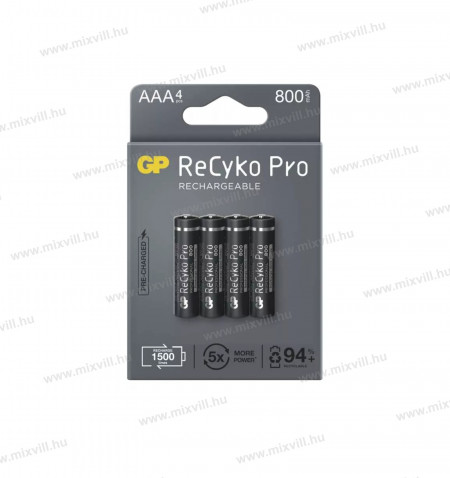 GP-RECYKO-PRO-Professional-mikro-ceruza-elem-AAA-HR03-akkumulator-800mAh-B22184