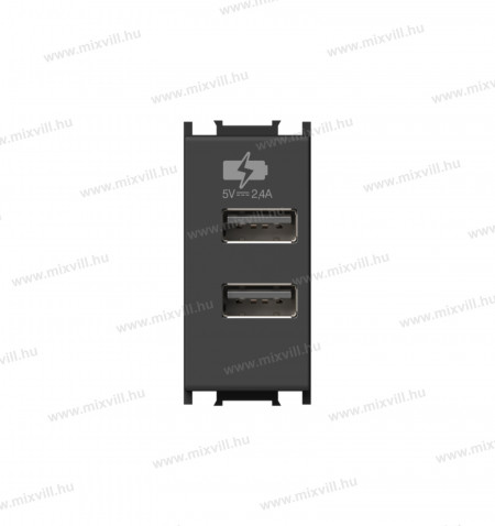 MODUL-1M-dupla-USB-tolto-aljzat-5V-2xport-antracit-EM67AT-38488_