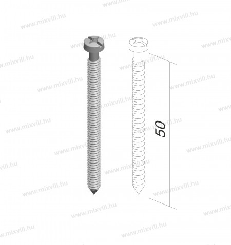 MODUL-CM19-53040-csavarszett-szerelokeret-rogzites-3,5x50-50db-meret