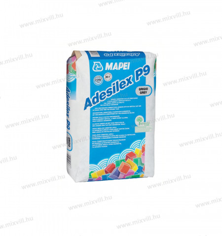 MAPEI-Adesilex-P9-25kg-nyujtott-nyitott-ideju-ragasztohabarc-kerámia-burkolat