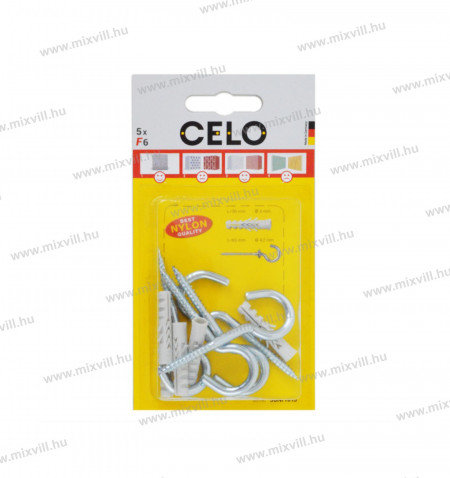 celo-apolo-56nfwh5nf-F-szarnyas-nylon-dubel-kampo-beton-tegla