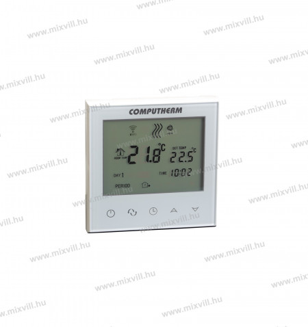 Computherm-e280-WiFi-termosztat-vezetek-nelkuli-erintogombos-vezerlovel-padlofutes-radiator-feher