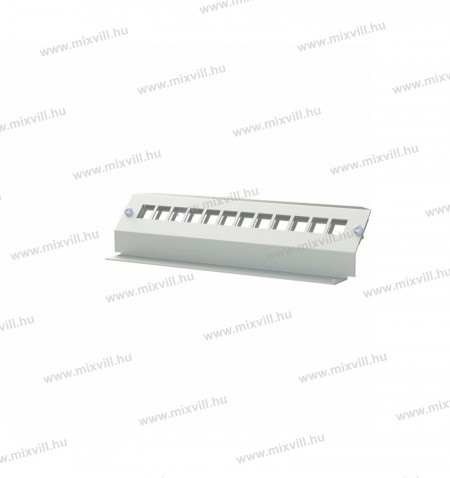 Omu-system-RB18EC-U-patch-panel-femajtos-lakaselosztohoz-sullyesztett