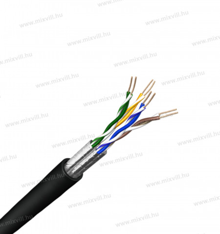 ftp-cat6e-4x2xawg23-kulteri-fold-adatatvitel-foldkabel-fekete-500m-dobos-