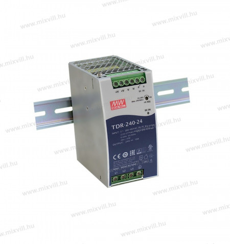mean-well-tapegyseg-tdr-240-240w-24VDc-modularis-tapegyseg-din-sin