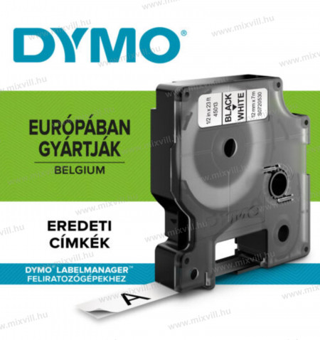 DYMO-45017-12mmx7m-szalagnyomtatop-szalag-D1-kazetta-piros-45017-S0720570