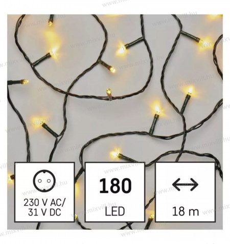 D4AW04-Led-Karacsonyi-fenyfuzer-izzosor-180-led-18m-sargas-meleg-feherkulteri-IP44-3,6W-idozito-230V