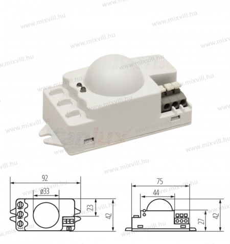 kanlux-8820-MW-mozgaserzekelo-ROLF-JQ-L-mikrohullamu-szenzor