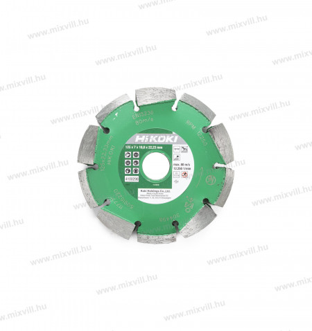 Hikoki-gyemant-vagokorong-125mm-125x22,2x7-T28,5-CM5MA-hoz-4100299