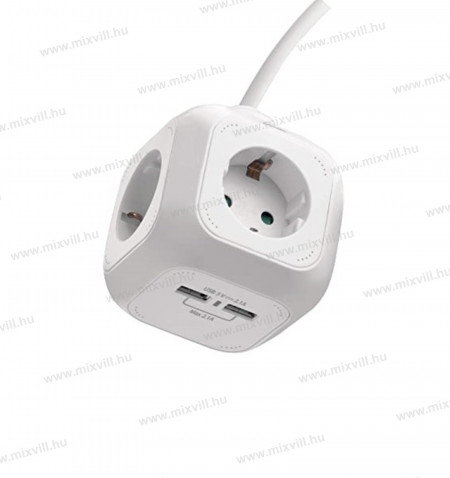 eloszto-hosszabbito-usb-aljzat-konnektor-4-plug-2-usb-EMOS-P04219U-1,9m