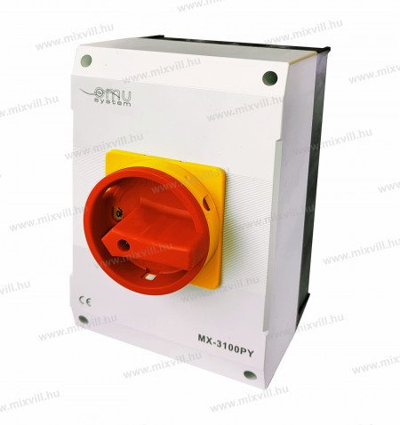 MX-3100PY-Tokozott-ipari-tuzvedelmi-kapcsolo-IP65-400V-3-polus-100A-lakatolhato
