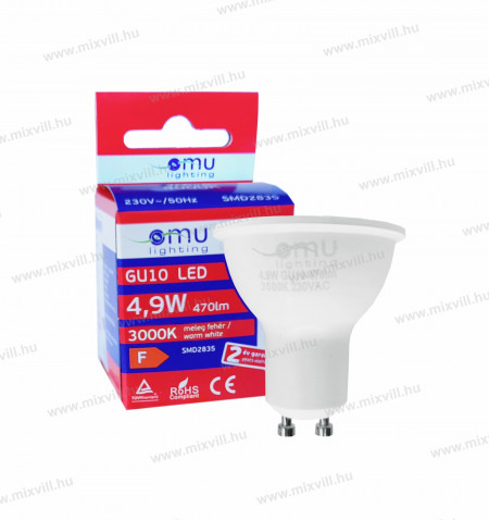 LED-izzo-gu10-4,9W-5w-250lm-3000k-meleg-sargas-feher-feny-omu-lighting-spot-izzo-spotizzo