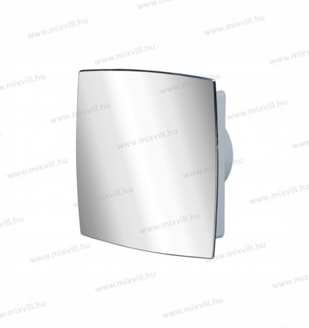 VENTS-100LDT-Auto-krom-chrome-ventilator-idozíto-automata-zsalu-93m3-ora-18W-34dB-csendes-halk