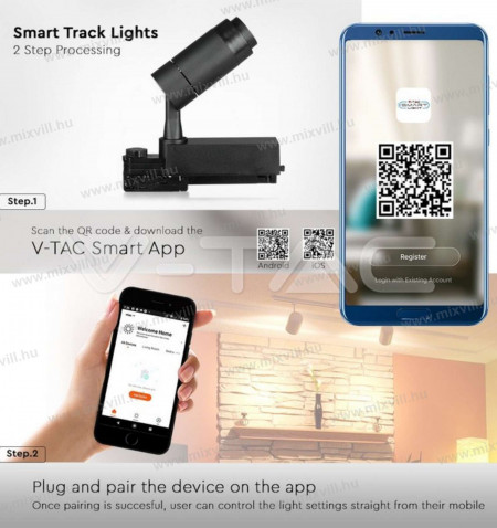 V-TAC-SKU-1457-sin-Track-Light-Bluetooth-spot-led-lampa-belteri-mennyezeti-ip20