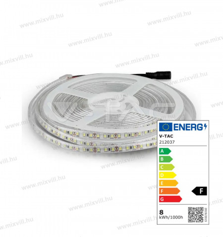 V-TAC-SKU-212037-Led-szalag-kulteri-IP65-6000K-hideg-feher-7W-12V-DC-8mm