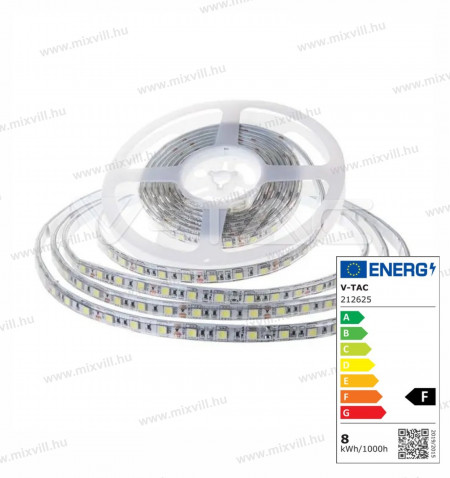 v-tac-212625-Led-szalag-kulteri-IP65-smd2835-7W-8w-3000K-24VDC-10mm-10m-tekercs