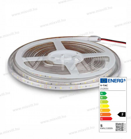 V-TAC-SKU-212031-kulteri-Led-szalag-IP65-smd3528-6000K-hideg-feher-3W-4W-12VDC-8mm-szeles