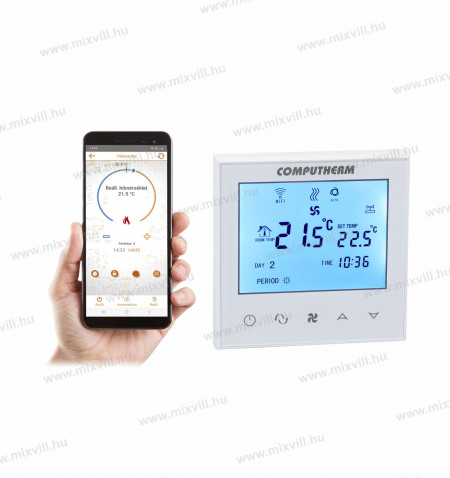 Computherm-E280FC-Programozhato-digitalis-Wi-Fi-fan-coil-termosztat-2-4-csoves-rendszerekhez