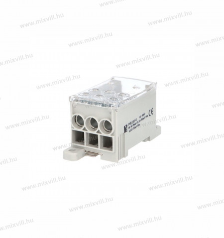 PVB-160A-6-faziseloszto-blokk-160A-1x16-95mm2-6x2,5-35mm2-1000V-AC-DC-2080720-pollmann