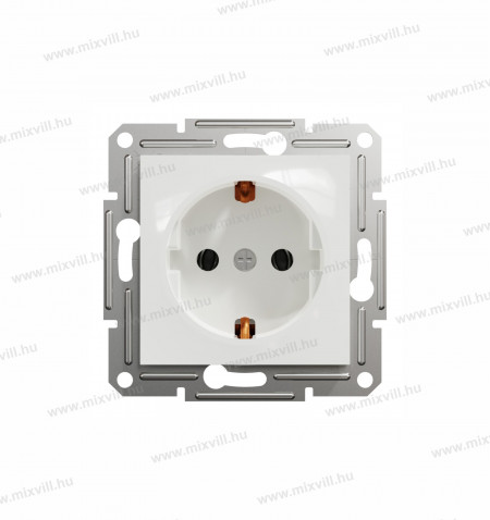 SCHNEIDER-EPH2970121-ASFORA-2P+F-csatlakozoaljzat-csavaros-schuko