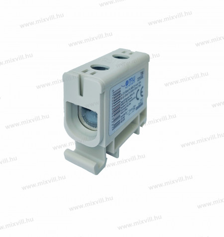 Univerzalis-sorkapocs-TUK22550L-Omu system-2,5-50-szurke-csatlakozokapocs-sinre