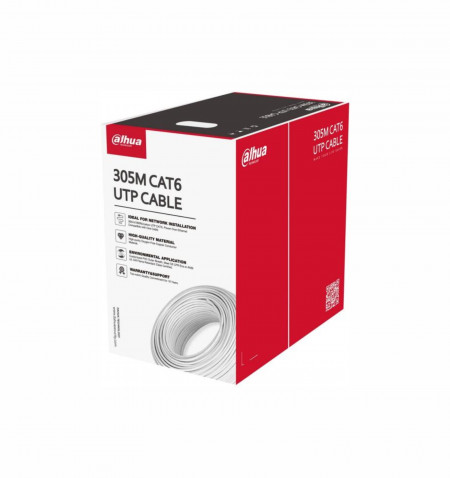 UTP-CAT6-4x2xAWG23-PVC-adatatviteli-vezetek-kabel-tomor-Dahua-PFM920I-6UN-C
