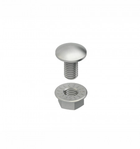 Niedax-FLM-6x12F-tuzihorganyzott-fem-kabeltalca-csavar-M6-DIN603-12mm