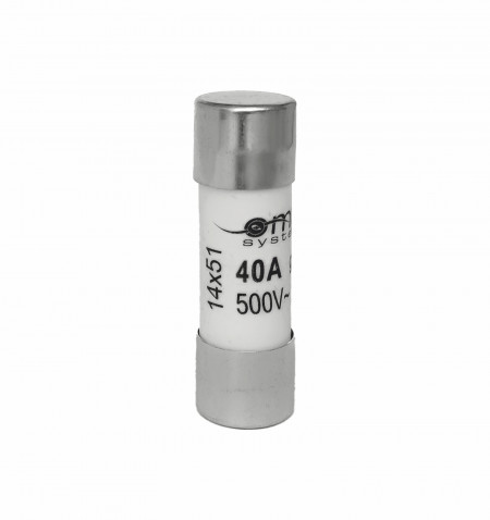 OMU-System-14x51-hengeres-olvadobetet-biztositek-gG-500VAC-40A-EN60269-IEC60269