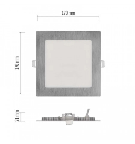 LED-sullyesztett-lampatest-NEXXO-negyzet-ezust-12W-CCT-fem
