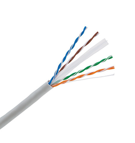 Keline-KE400U23-Eca-UTP-U--cAT.6 4x2xAWG23-1Gb-PVC-adatatviteli-vezetek-tomor-305m