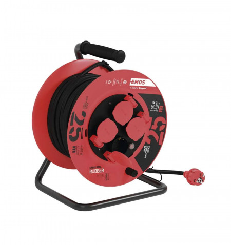 Emos-dobos-hosszabbito-gumikabel-25m-3x1,5mm2-4x2+F-IP44-P08225