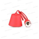 V-tac SKU-3480 piros E27 foglalat mennyezetrózsával V-tac