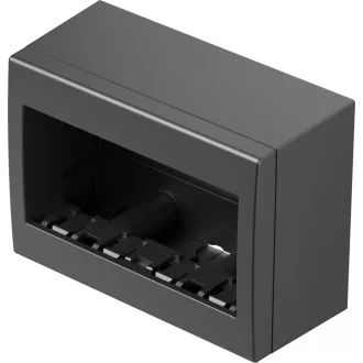  MODUL CUBO falon kívüli doboz IP20 4 modul antracit AC41AT 31222 Tem