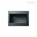 MODUL CUBO falon kívüli doboz IP20 4 modul antracit AC41AT 31222 Tem