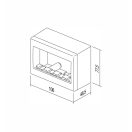 MODUL CUBO falon kívüli doboz IP20 4 modul antracit AC41AT 31222 Tem